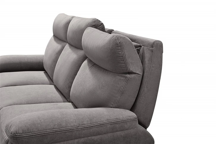 Fabric Recliner Sofa Set